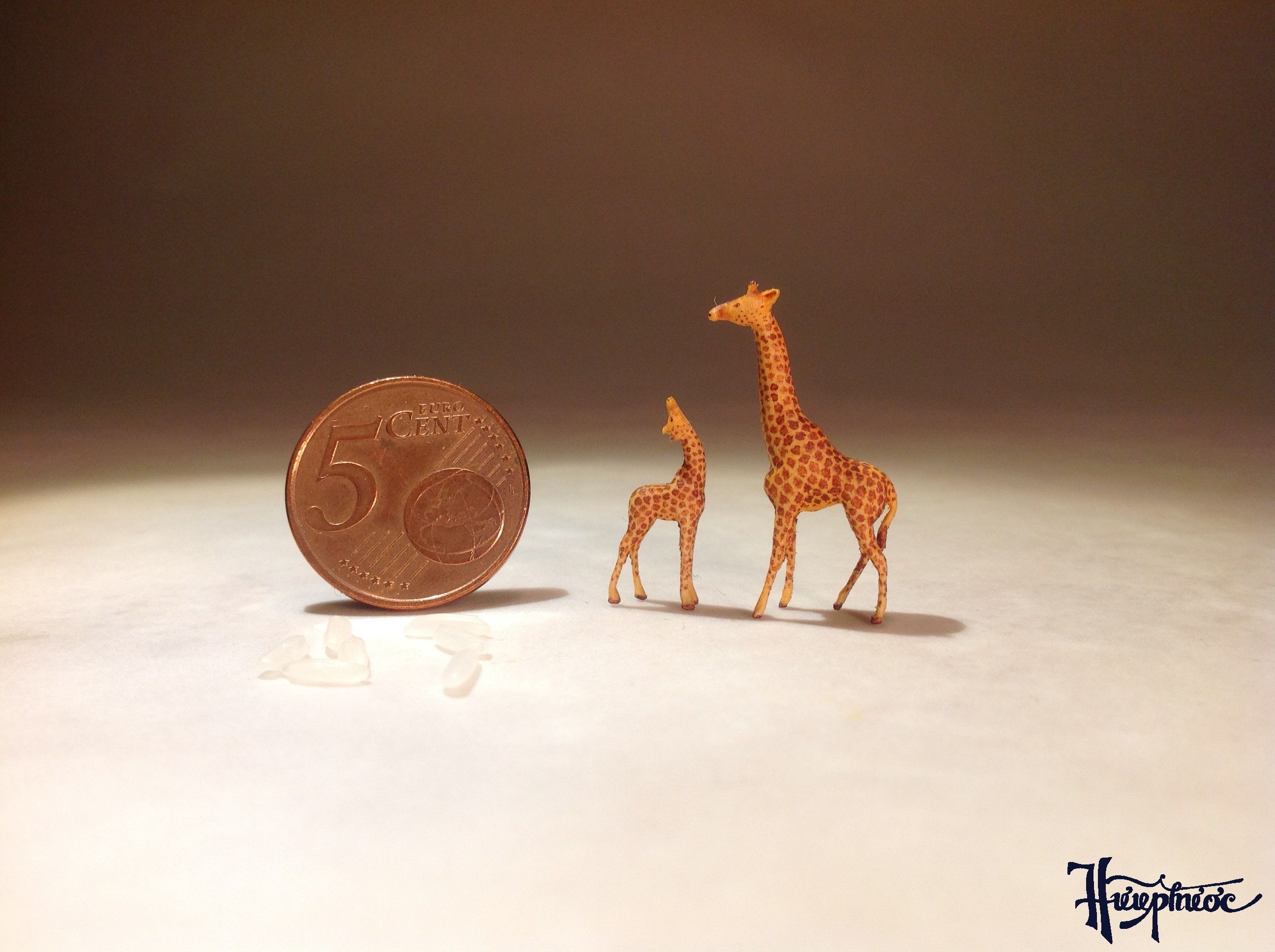 Giraffe Set 3d